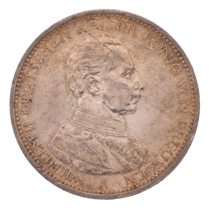 Alte Deutsche Münze Von 1914 – Dynastie Ritter Nickel – Versilbert & Handgefertigt, Perfekt Als Geschenk Für Papa Oder Sammler