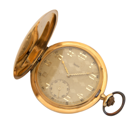 Uhren Zentra Taschenuhr Gold Zentra Taschenuhr Gold Double AS233