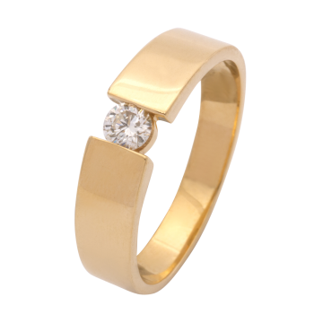 Brillantring aus dem Hause „Christ"