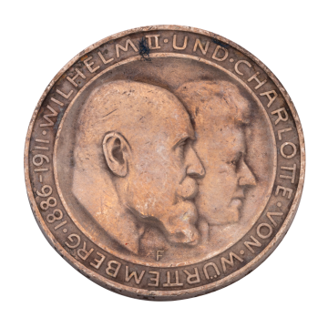 3 Mark Gedenkmünze Deutsches Reich 1911 – Württemberg