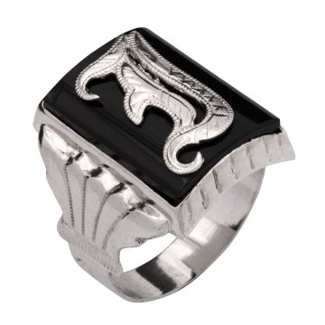 Formschöner Herrenring in antikem Stil