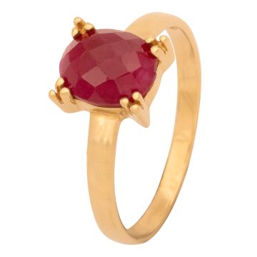 Rubinring – 585er Gold