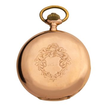 Jugendstil-Savonette, JWC = Uhrenfabrik J.Rauschenbach, IWC Schaffhausen / Schweiz, 