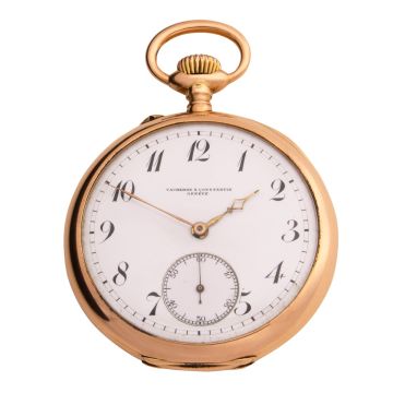 Taschenuhr open face Vacheron & Constantin 