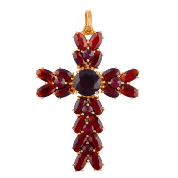 Funkelnder Kreuz-Anhänger