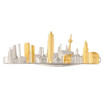 Krawattenklemme – Skyline