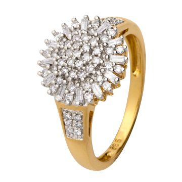 Traumhafter Damenring mit 67 Diamanten