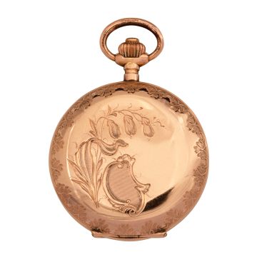 Antike Damentaschenuhr in 585er Gold