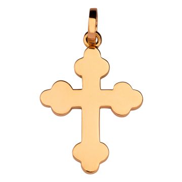 Massives Kreuz in 750er Gelbgold