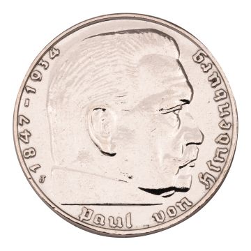 2 Reichsmark – Paul von Hindenburg