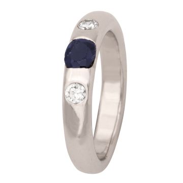 Bandring mit Brillanten und Saphir aus dem Hause WEMPE