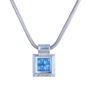 Schlangenkette mit JOOP Anhänger in 925er Silber
