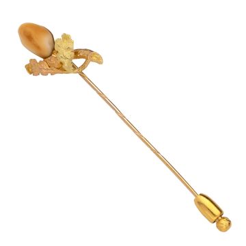 Handarbeit Krawattennadel mit Grandel