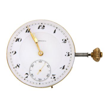 Antikes Taschenuhrwerk von ORION um 1900