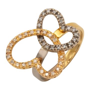 Niedlicher Damenring in 585er Gold