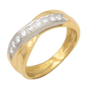 Brillantring in 750er Gold