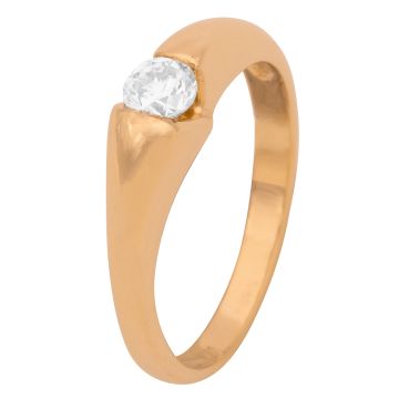 Exquisiter Damenring mit lupenreinen Brillant von 0,37ct