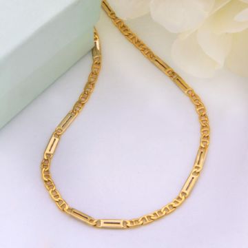 Unisex Halskette – 585er Bicolour Gold – 42 cm lang