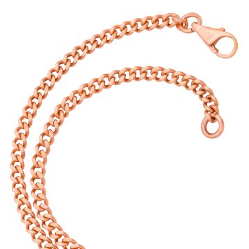 585er Goldkette – Flachpanzergliederung – Unisex – 54 cm 