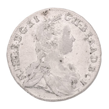 Antike Silbermünze von 1750 – Ungarn 15 Kreuzer Maria Theresia