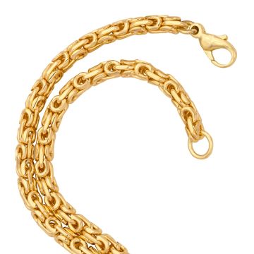 Massive Halskette in 585er Gold 