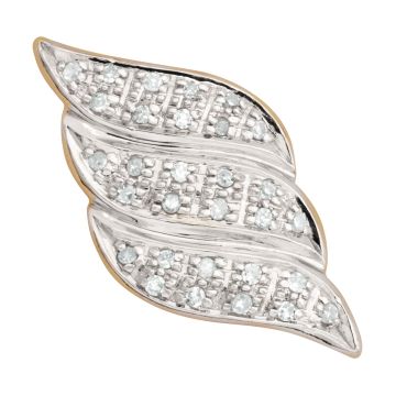 Funkelnder Perlkettenverkürzer mit 30 Diamanten