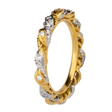 Tuchhalter -besetzt mit 14 Brillanten