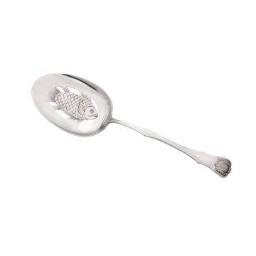 Jugendstil Fisch-Vorlegelöffel um 1900