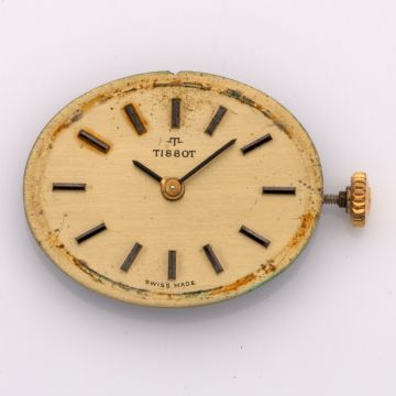 Uhrwerk mit Handaufzug für Damenuhr von Tissot 1960-71