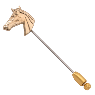 Pferdekopf Krawattennadel