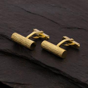 Elegante Manschettenknöpfe in 585er Gold