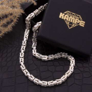 Herren Königskette in 925er Silber