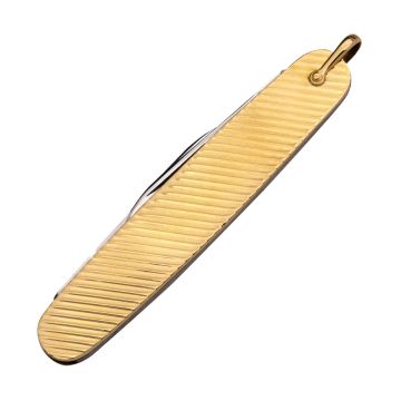 Exklusives goldenes Taschenmesser