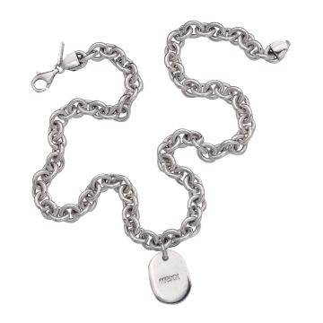 Massive Rundanker Halskette in 925er Silber von Mexx