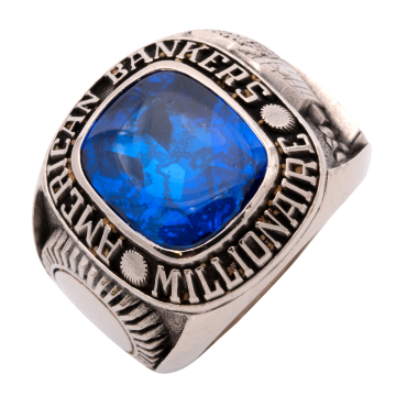 American Bankers Milionaire Club Ring aus Palladium