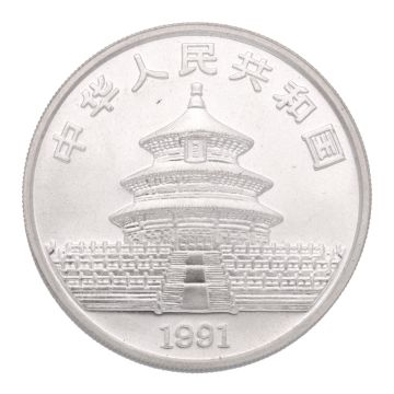 Anlagemünze China 1991 Panda 1 Unze