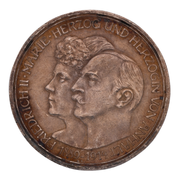 3 Mark Gedenkmünze Deutsches Kaiserreich 3 Mark Silber-Hochzeit Friedrich II. 