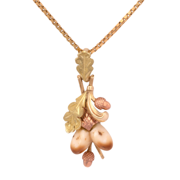 Grandelschmuck – Anhänger mit Halskette