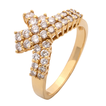 Glamouröser Brillantring