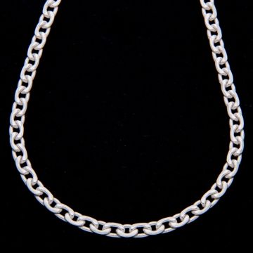 Massive Ankerkette in 925er Silber