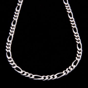 Figaro Halskette in 925er Silber