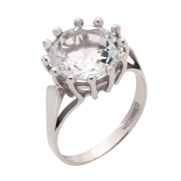 Traumhafter Aquamarin-Ring in 14karätigem Gold