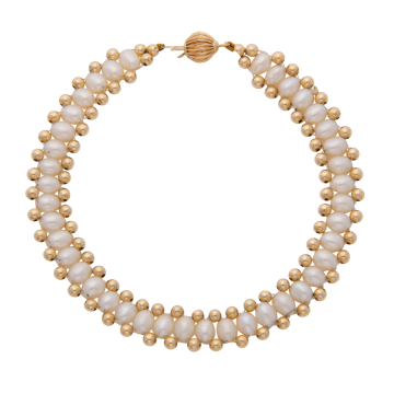 Zuchtperlenarmband mit 585er Gold