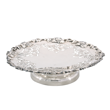 Englische Fußschale in Sterling-Silber