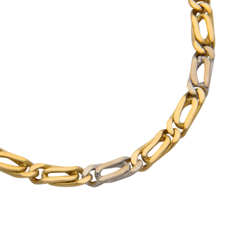 Bicolour Pfauenaugenhalskette für Sie oder Ihn