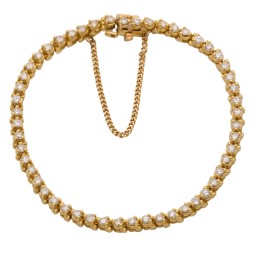 Traumhaftes Brillantarmband in 750er Gold