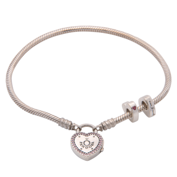 Armband mit Beads von Pandora in 925er Silber