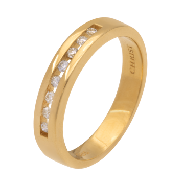 Christ Damenring mit 8 Brillanten