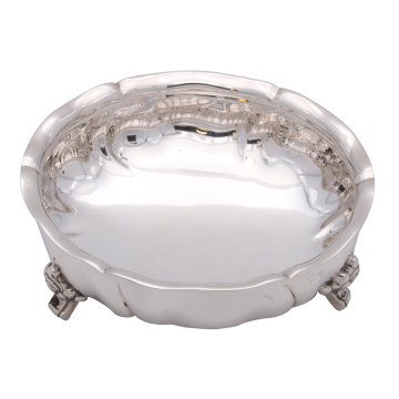 Elegante Schale in 925er Silber um 1920