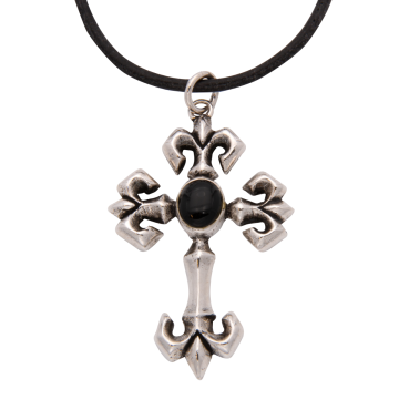 Massives Kreuz mit Onyx